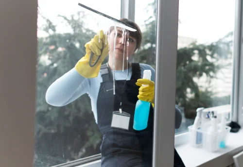 Nettoyage de vitres intérieures et extérieures à Mulsanne